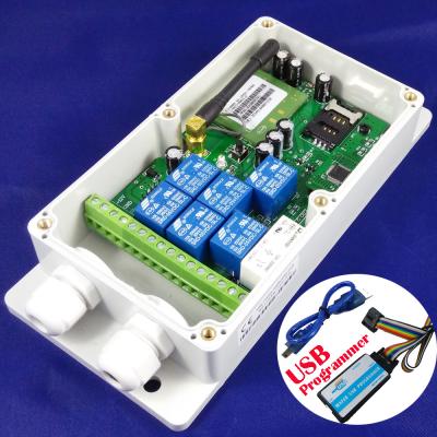 China New Designed Universal GSM Control Seven Relay Output Channel Gsm Controller for sale