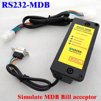 China MDB Bill Acceptor Connect PC RS232 or Android System with Vending Machine RS232--MDB for sale