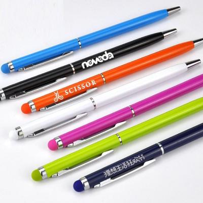 China Promotional Pen Gift Promotional Black Blue Luxury Cheap Custom Customized Logo Printed Metal Plastic Ball Pen Ballpoint Pen With Logo for sale