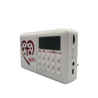 China PORTABLE Rechargeable Handheld Fm Radio Factory Player Usb Card Audio Speakers for sale