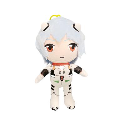 China 1 1 Ayanami Rei Neon Genesis Evangelion EVA Ayanami Rei Plush Doll Toy Children's gift for sale