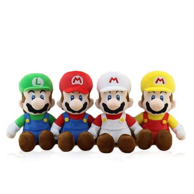 China 1 1 Anime Mario Plush Doll Stuffed Toys Superb Wholesale Mario Doll Factory Direct Sales Cute Superb Nintendo Mario Louis Toy for sale