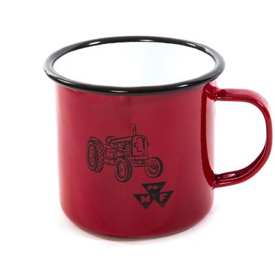 China 2021 Disposable Chinese Factory Supplier Enamel Mug Wholesale Customized Printed Metal Heat Press for sale