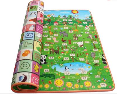 China Hot Toy FACTORY Baby Mat Epe Foam Floor Mat Gym Educational Kids Play Double Sides One Side Protection 0.5cm 0.8cm 2cm for sale