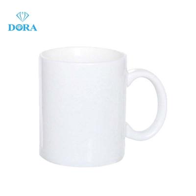 China Wholesale Custom Viable Sublimation Magic Ceramic Mugs Taza Caneca Para Porcelain Logo Plain White Matt Blanks for sale