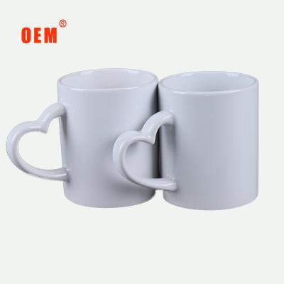 China Viable Popular Wholesale 11oz Mugs Accepted Sublimation Blank Mug Ceramic Coffee Mug for sale