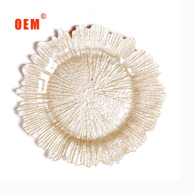 China Sustainable Round Rattan Charger Plates Wedding Charger Plates for sale