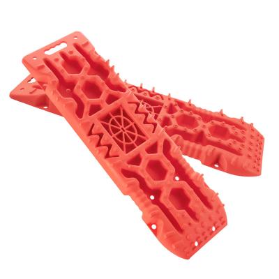 China FIERYRED Red Sports Mud Snow Sand Recovery Board 4x4 10t 4wd Recovery Tracks for sale