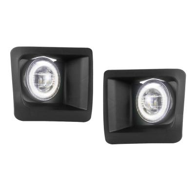 China Dual Side Drl Spot Drive Work Lights FIERYRED Led Fog Lights For Gmc Sierra 1500 14-15 GMC-F2-DRL-FRD*2 for sale