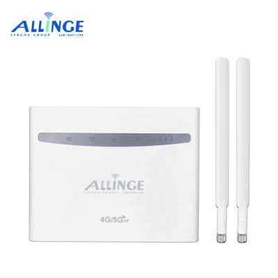 China Yes ALLINGE MDZ229 Opened 4g Modified External Antenna B525+ 4G CPE Wifi Router With SIM Card Slot for sale