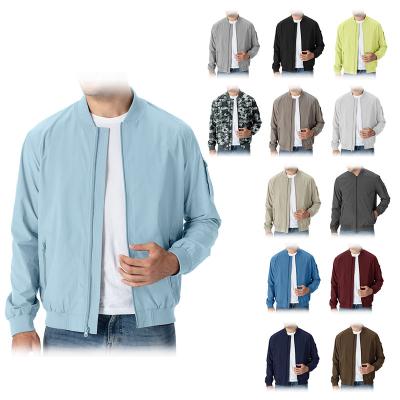 China QUICK DRY Men's Golf Outdoor Bomber Jackets Anorak Jackets Fashion Windproof Light Weight Running Jackets for sale