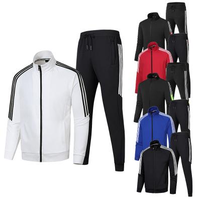 China Custom Tracksuit Men's Jogger Brand Sports Training Wear Set Cotton Breathable Athletic Gym Tracksuits Hoodies Sweatsuit for sale