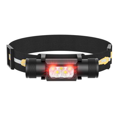 China New LED Car Headlight Flashlight Camping Rechargeable 1500 Lumen Led Headlights Headlamp for sale