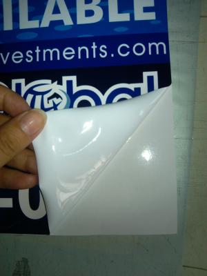 China custom white /clear static sticker for sale