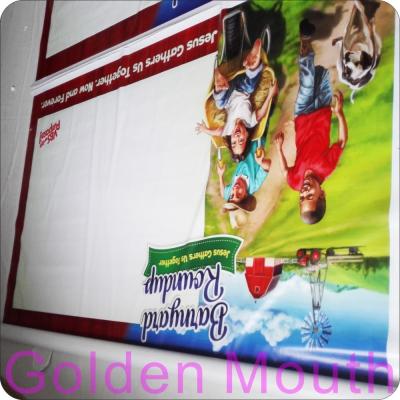 China Large Screen Print PVC Blockout Banner for sale