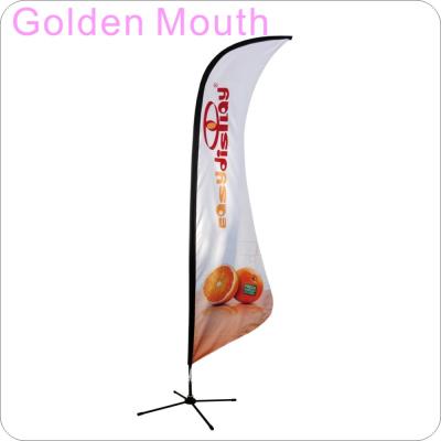 China Outdoor Roadside Feather Banners for Wholesale for sale