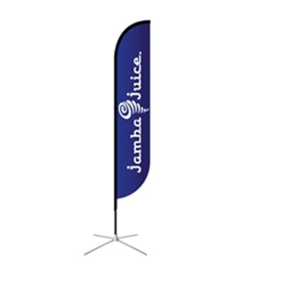 China Windchaser Feather Flags Banner With Fiberglass Pole for sale