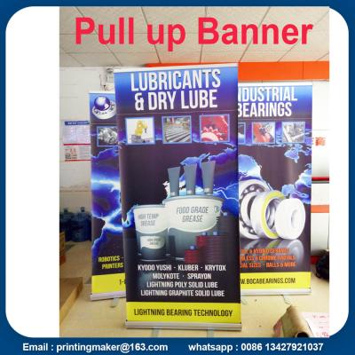 China Roll up Stand with Custom Banner Printing for sale