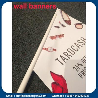 China Custom Outdoor Wall Hanging Flags Banners for sale