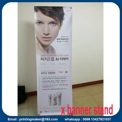 China Adjustable X Stand Banner for Trade Show for sale