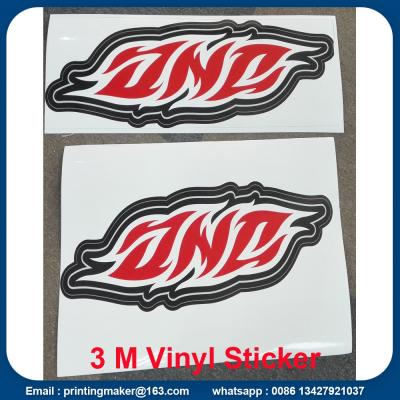 China Custom 3 M Brand Vinyl Graphics Stickers with lamination and die cut for sale