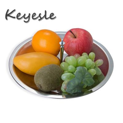 China Multipurpose Hotel Restaurant Table Nut Plate Little Care Dishwasher Safe Metal Fruit Snack Tray Container Nut Plate for sale