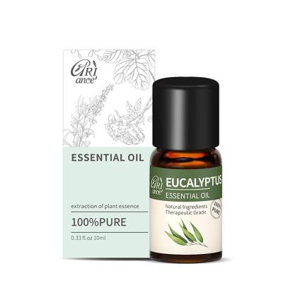 China Factory Sale Skin Revitalizer Certified Calm Natural Eucalyptus Oil 10ml Aromatherapy Fragrance Essential Oil Plant Essential Oil for sale