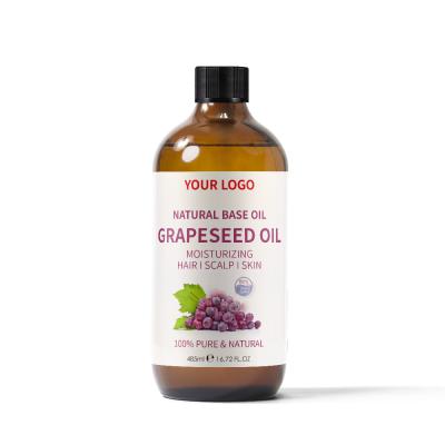 China OEM Private Label Carrier Oil Customized Natural Pure Cold Pressed Base Grapeseed Oil Gso1 for sale