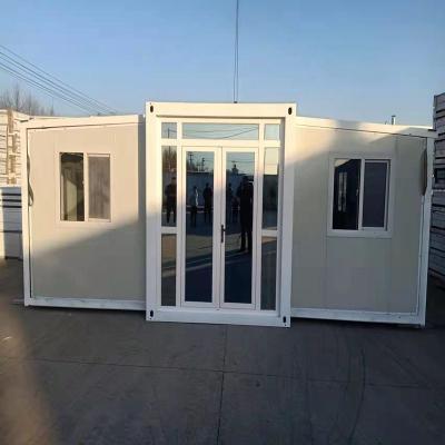 China 2022 China Modern Prefab Steel Frame 3 In 1 Times Expandable Mobile Homes 20ft Container House For Sale for sale