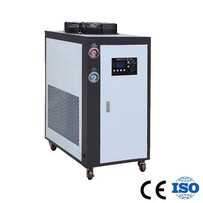 China Commerciële koudwaterkoeler Lage temperatuur 3HP luchtkoeling Te koop