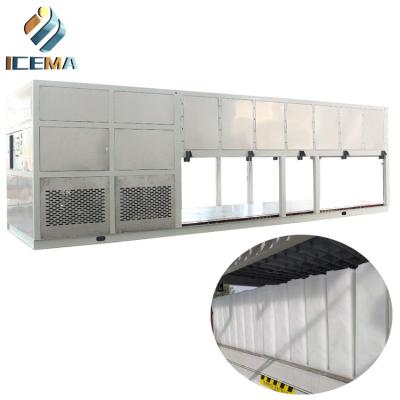 Κίνα Φρέσκο ​​νερό 10T Industrial Block Ice Maker Machine 10000kg 10T/24h προς πώληση