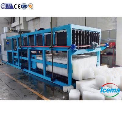 China Long Service Life Industrial Ice Block Making Machine for Fishery Ice Production Te koop