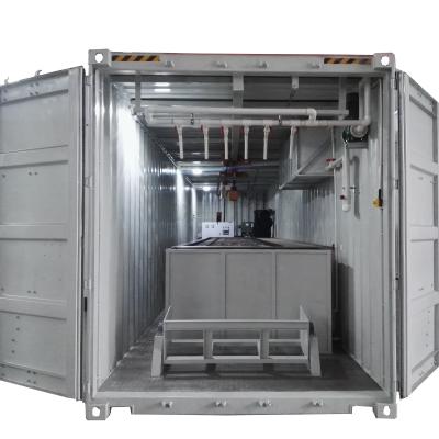 China 2000 KG Air-cooled Container Block Ice Machine for High Productivity and Competitive Te koop