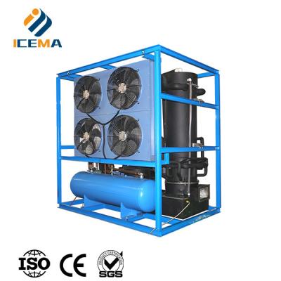 China ICEMA Tube Ice Making Machine Customizable Daily Output 1T-30T Suitable For Selling Ice Bars Hotels Can Be Provided With Packaging Machine Ice Bags for sale