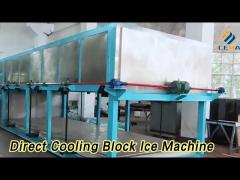 Refrigeration Direct Cooling Block Ice Machine 1800W 5T Output R404a / R22