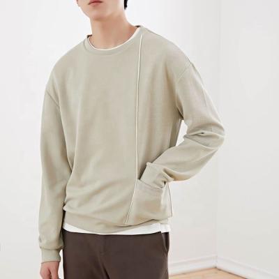 China Terry Blank Oversized Sweatshirt Men Sweatshirt Men Line OEM Sweatshirt QUICK DRY custom patchwork men for sale