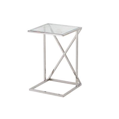 China Durable Modern Coffee Table Tea Table With Glass Bottom Shelf End Table Living Room Furniture High Quality Low Price Chinese Classic for sale