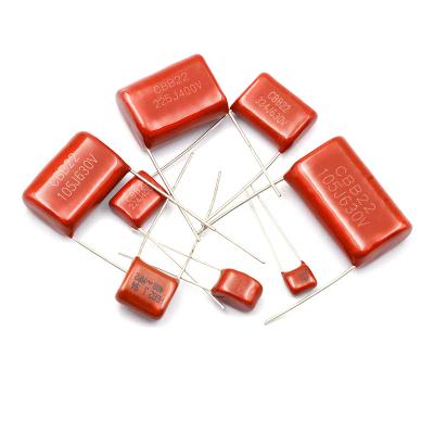 China New General Purpose CBB 630V 103K 10nF Metallized Film Capacitor 630V/103K for sale