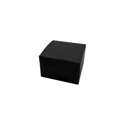 China Recyclable Eco Friendly Packaging Customized Black Cardboard Jar Box Paper Box Packaging for sale