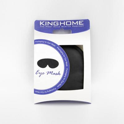 China Recyclable Eco Friendly Packaging Eye Mask Box Custom Printed Logo Eye Mask Paper Box Packaging for sale