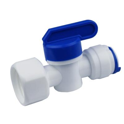 China Household RO Water Filter Spare Parts, 1/2 Ball Valve Water Filter Pressure Tank Valve for sale