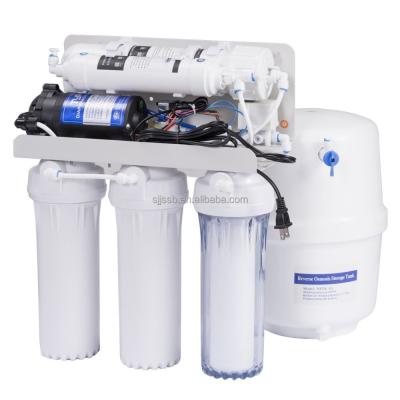 China Large-Tasting Hot Selling Domestic Drinking Water 5 Stages Under The Sink Reverse Osmosis System for sale