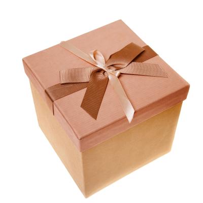 China High Quality Recycled Christmas Packaging Materials Craft Recyclable Gift Custom Packaging Box For Cake for sale