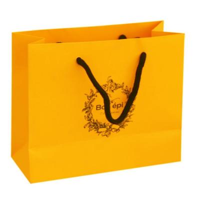 China Eco-Friendly Recycled Art Paper Shopping Bag With Materials Factory Direct Supply Logo for sale