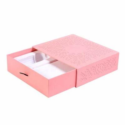 China Creative Recycled Materials Custom Cardboard Drawer Paper Box Recycled Shoe Clothing Packaging Boxes for sale