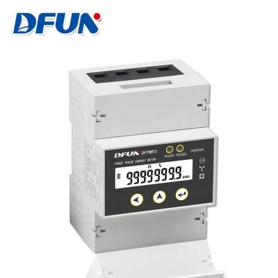 China DFUN DFPM93 Smart Mini Size AC Power Meter with rs485 DFPM93 for sale