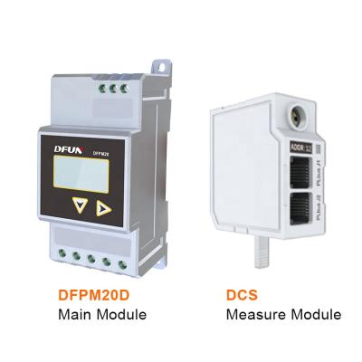 China DFUN DFPM20D 48V DC Multi Channel Electric Din-Rail 12 Channel Meter DFPM20D Multi Channel Energy Meter for sale