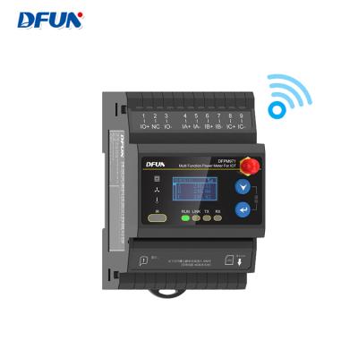 China DFUN Wireless Electricity Meter with Power Quality Analyze 4G IoT Meter DFPM971 IoT Smart Multifunctional Electricity Meter for sale