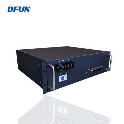 China Storage Systems DFUN 48V 100Ah Lithum Ion Battery Pack Solar Powered Assembly Line Rechargeable Batteries for sale