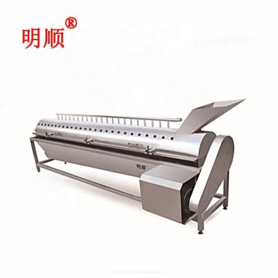 China POULTRY 2 ton per hour chicken feet processing machine/automatic chicken feet peeling machine maker for sale